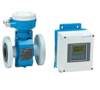 Medidor de Flujo Electromagn?tico marca Endress + Hauser modelo Promag W 400, versi?n remota, bridas con recubrimiento interno de poliamida, grado de protecci?n IP 67 con 6″ de di?metro, se?al de salida de 4 a 20 mm, Alimentaci?n 12-24, 30 metros de cable de se?al y de alimentaci?n