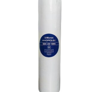Filtro Cartucho Polipropileno Marca HYDRONIX de 4.5″ x 10″ Para Filtrado de 5 Micras