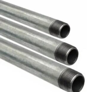 tuber?a de fierro galvanizado, con rosca, norma X, de 50 mm 2″ de di?metro nominal, (TRAMO)
