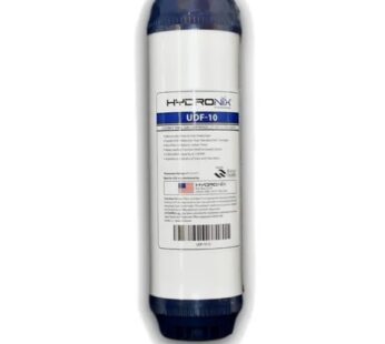 Filtro cartucho de Carb?n activado granular (GAC) marca HYDRONIX con dimensiones de 2.5″ x 10″
