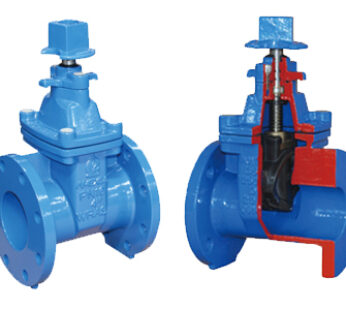 V?lvula de compuerta resiliente V.F. AWWA C-515 marca AMEXSA de 6″ de di?metro