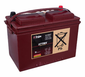 Bater?a Marca Trojan Modelo 45-27TMX. Capacidad de 105 AH@12V a 20Hrs. Sellada, libre de mantenimiento.