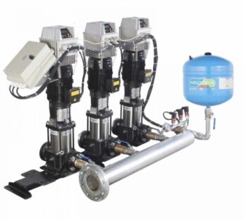 Presurizador m?ltiple de presi?n constante con 3 bombas de 15 HP nominal, Voltaje de alimentaci?n: 3 Fases X 220, Frecuencia de alimentaci?n 60 Hz , Volumen del tanque: 38 lts / 10 gal.