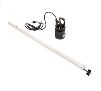 Agitador LMI 27591 de 27″, eje e impulsor en acero inoxidable, 115V-50/60Hz