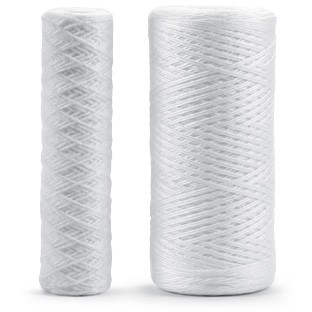 Filtro Cartucho Polipropileno Hilado Marca HYDRONIX de 4.5" x 20" Para Filtrado de 5 Micras