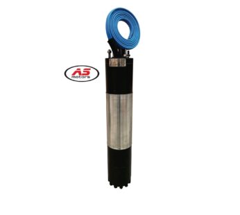 Motor sumergible rebobinable con campana superior e inferior en hierro marca AS Motors 60 HP 3x460V