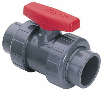 V?lvula Esfera de 3/4″ en PVC C-80, Cementar, Marca Spears