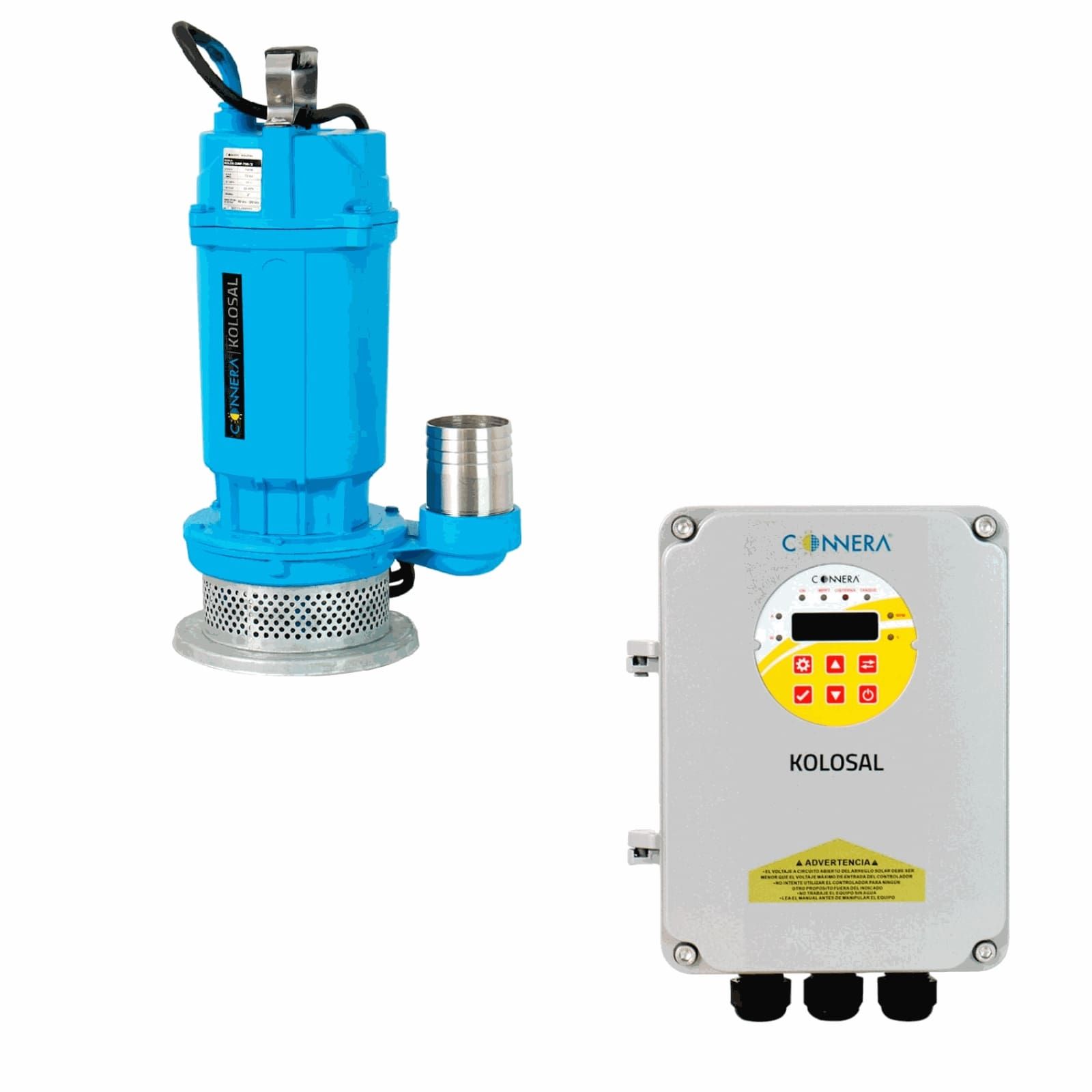 Motobomba Sumergible En Corriente Continua KOLOS-2SRP-750-72