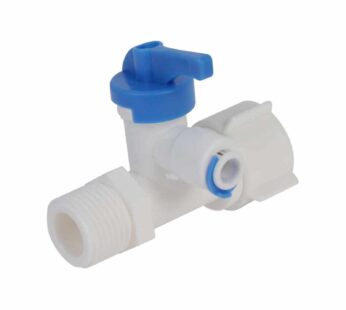 V?lvula de alimentaci?n en pvc para sistemas de ULTRAFILTRACI?N y FILTRACI?N B?SICA (RH1/2″, RM1/2″, T1/4″)