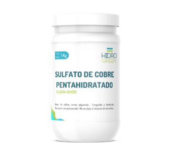Sulfato de cobre, fungicida, alguicida para piscinas – 1 Kg