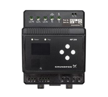 Protecci?n electr?nica para motores Grundfos MP204, para voltaje de 115-460VCA y rango de amperaje 3- 120amps