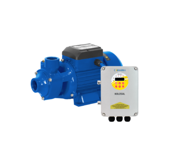 Motobomba centr?fuga horizontal para bombeo solar, 48 VCC, 8.5 A, 550 W, 4000 RPM, rosca hembra 1″ NPT