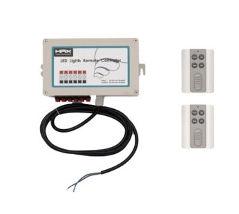 Caja de control para iluminaci?n HAX con control remoto y transformador 100W 120/12V